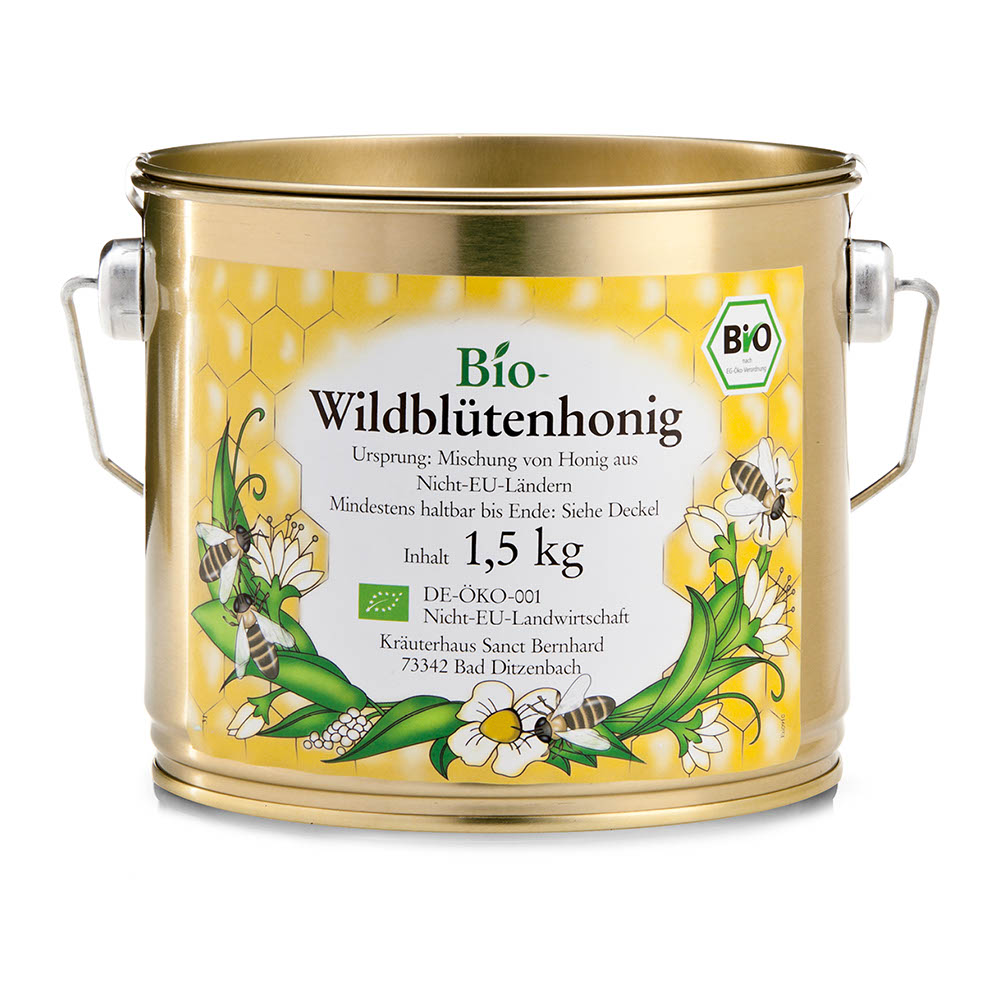 Mật ong hoa dại hữu cơ Organic wild flower honey