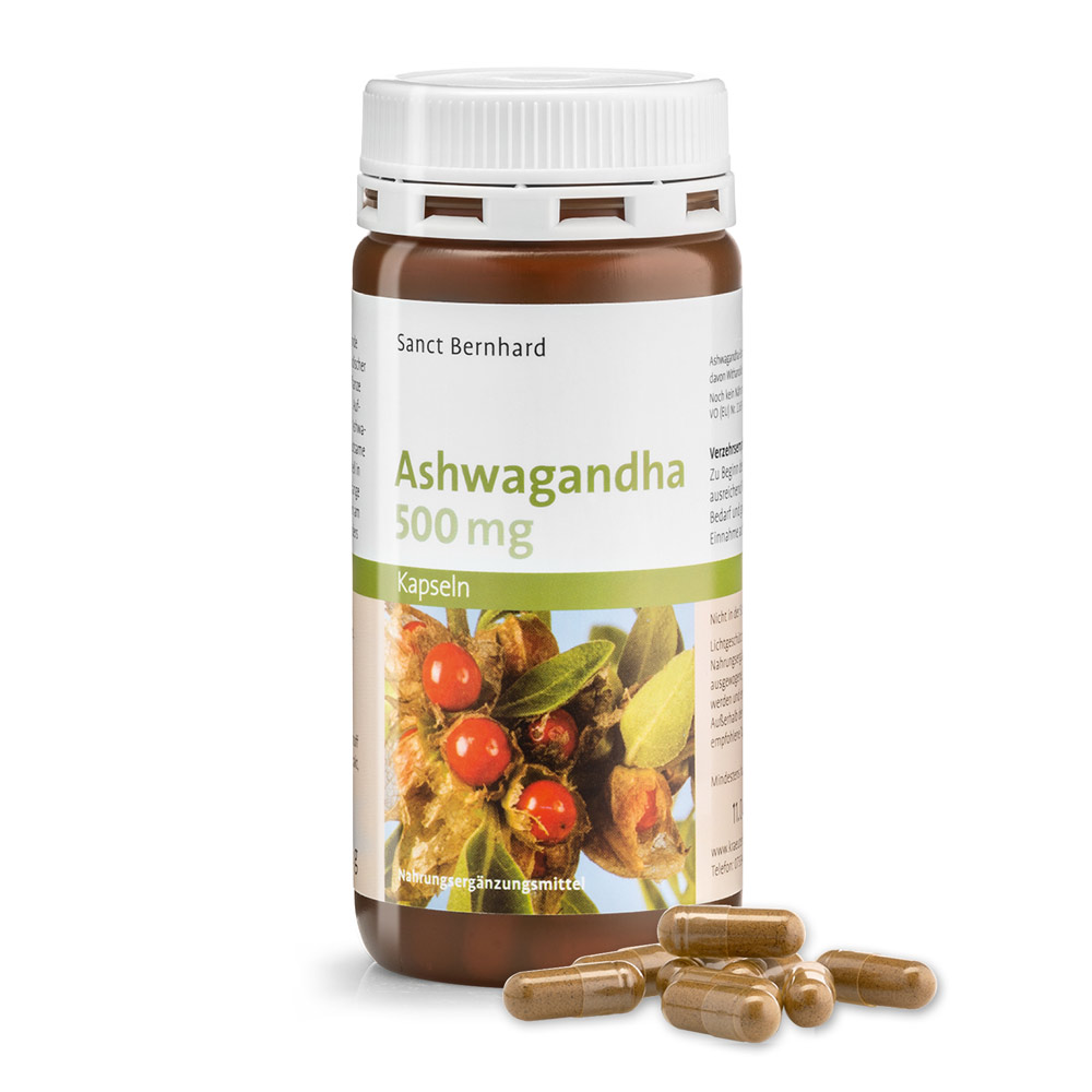 Viên nang hỗ trơ thần kinh chiết xuất sâm Ấn Độ Ashwagandha 120 viên