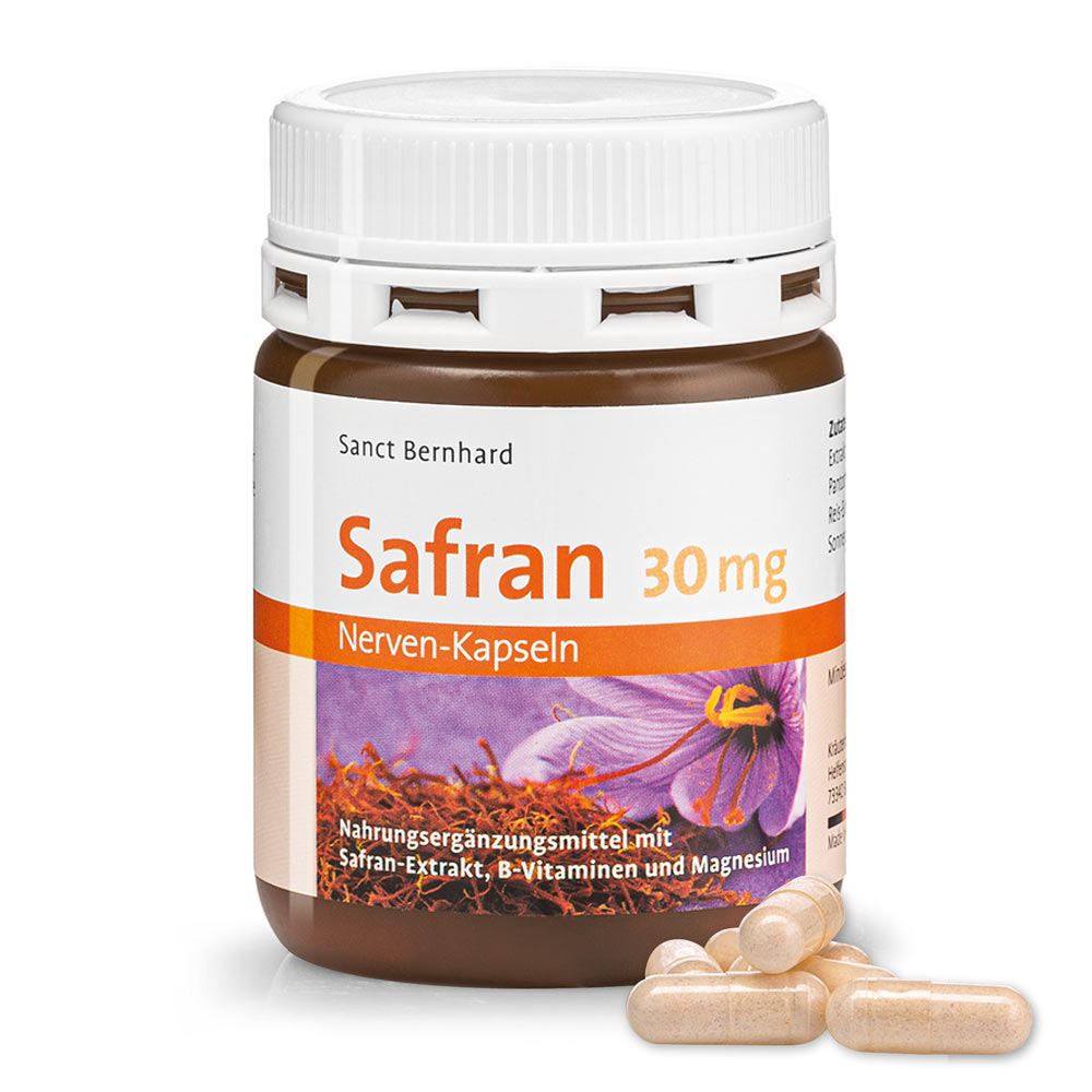 Viên nang thần kinh nghệ tây Saffron Nerve Capsules