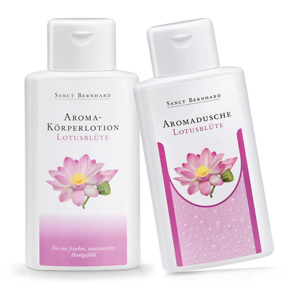 Bộ sữa tắm và sữa dưỡng thể hoa sen Lotus Flower Scented