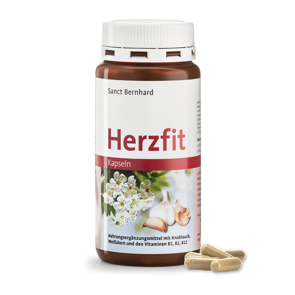 Viên uống hỗ trợ tim mạch Sanct Bernhard Herzfit Capsules