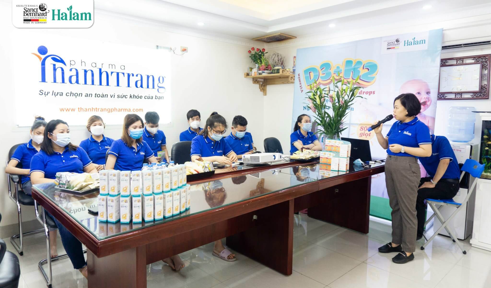 Công Ty TNHH Dược Phẩm Thanh Trang Ra Mắt Sản Phẩm Mới: Vitamin D3 K2 Drops dung tích 10ml