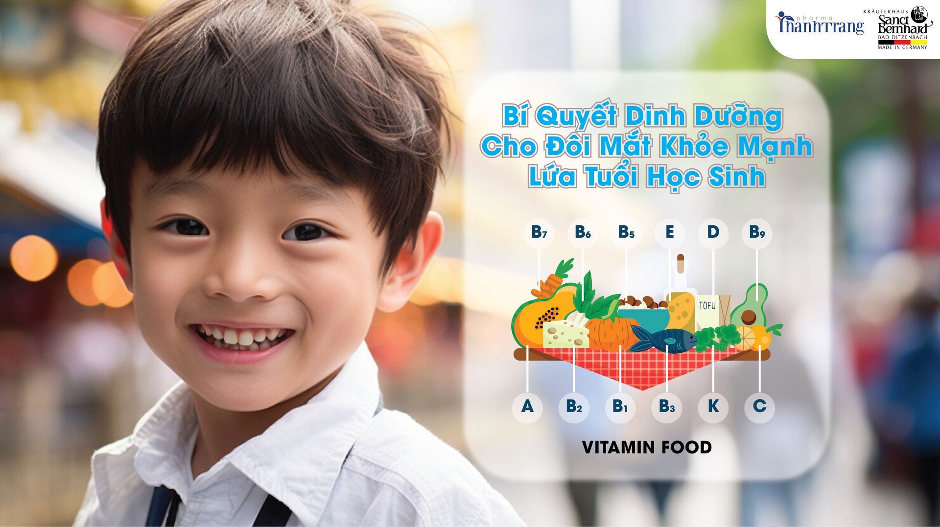 Bí Quyết Dinh Dưỡng Cho Đôi Mắt Khỏe Mạnh Lứa Tuổi Học Sinh